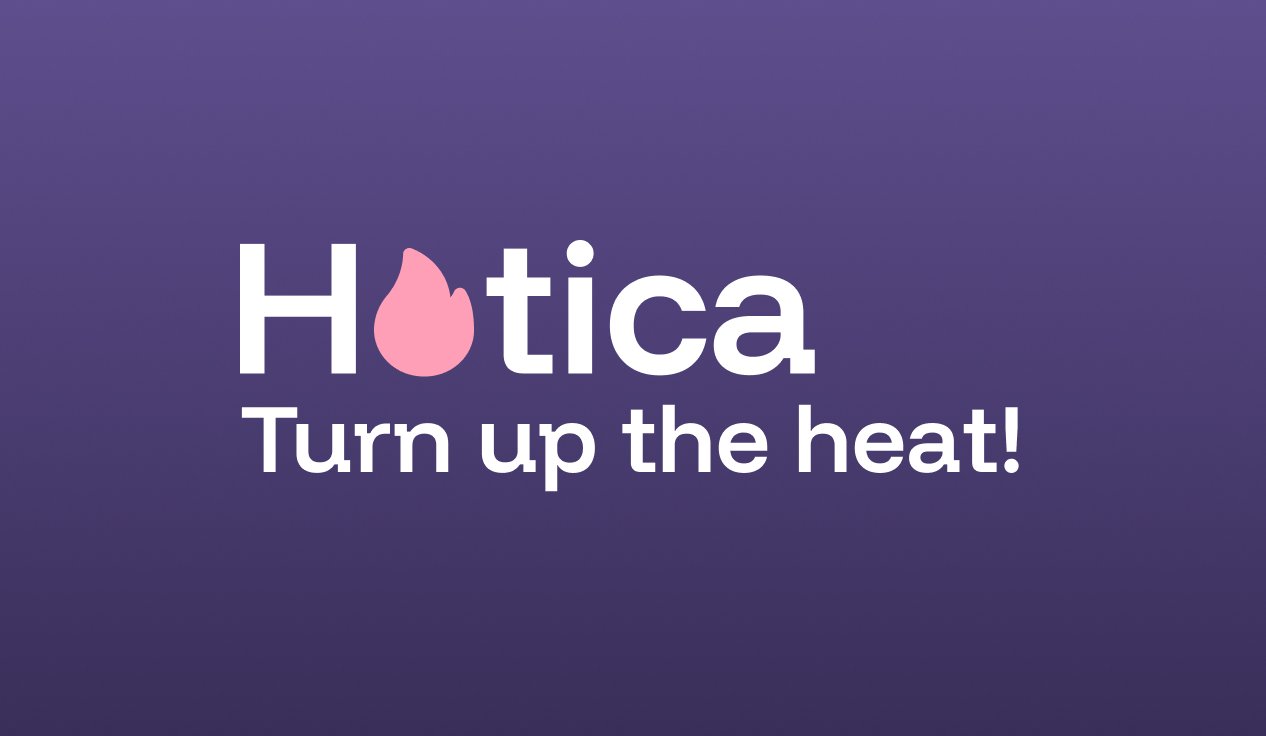 Hotica branding logo